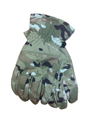 Перчатки. Мужские. Материал верха: Текстильные. Подклад: Плюш-флис. Горнолыжные. Тактические. Военные. 12 шт в упаковке.