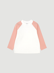 Свитшот с рукавом реглан Mjölk Экрю/Orange Cream