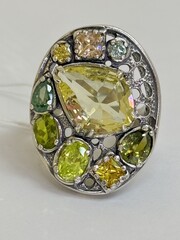 Тенерифе (кольцо из серебра)