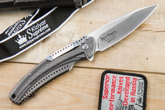 Складной нож CRKT Onion Ripple Gray K406GXP