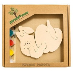 Развивающая игрушка"Червячок и фрукты"с красками