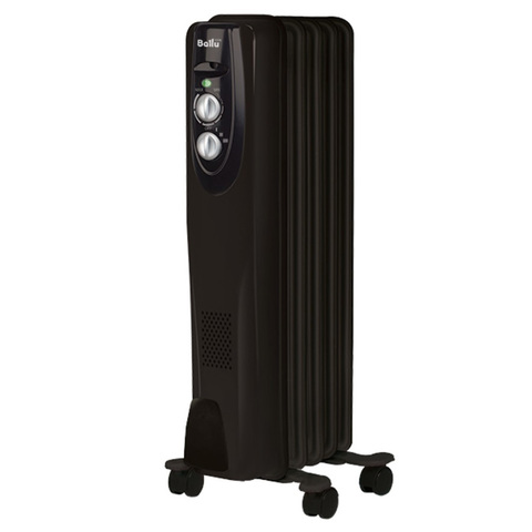 Радиатор маслянный Ballu Classic black BOH/CL-05BRN 1000Вт 5 секций Радиатор маслянный Ballu Classic black BOH/CL-05BRN 1000Вт 5 секций в интернет-магазине ЯрТехника