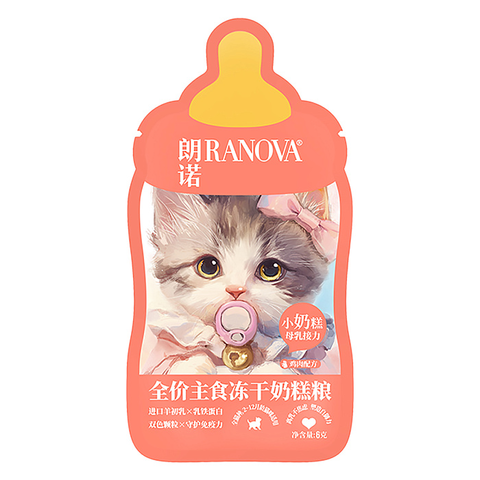 Полнорационный сухой (сублимированный) корм Ranova CN для котят с курицей, 6 г