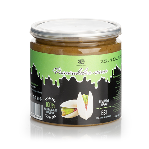 Паста Фисташковая 100%, 200 г