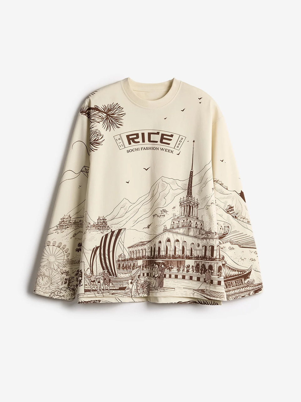 ФУТБОЛКА SOCHI PANORAMA LONGSLEEVE