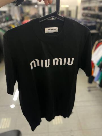Футболка MiuMiu 830368bl