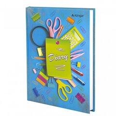 
          Ежедневник недатированный, А5, Alingar, 7БЦ, глянцевая ламинация, линия, 136 л, "Яркий офис"