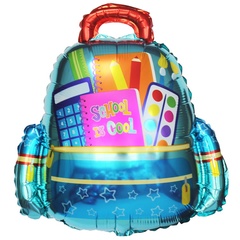 К Фигура, Школьный рюкзак, Синий, 24