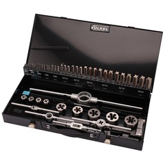 Набор метчиков и плашек M3 -M20 HSS-G 54пр Volkel 49205