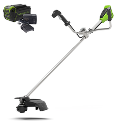 Триммер Greenworks GD40BCBК4 40V (40 см) аккумуляторный, c АКБ 4 А/ч и ЗУ (уцененный товар)