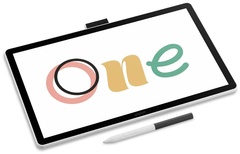 Графический планшет Wacom One pen 14 белый