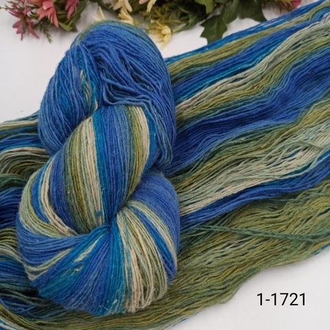 Дундага 6/1 шерсть секционного окрашивания 01-1721 420м/100гр