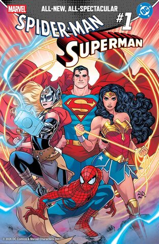 Marvel DC Spider-Man Superman #1 (Cover P) (ПРЕДЗАКАЗ!)