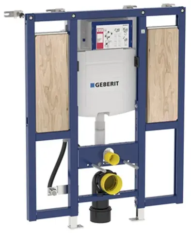 Geberit Duofix 111.375.00.6 Инсталляция для подвесного унитаза, 112 см, со смывным бачком скрытого монтажа Sigma 12 см, для лиц с ограниченными возмож