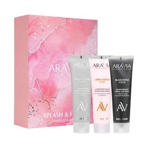 Набор для ухода за кожей лица Splash & Flash ARAVIA Laboratories