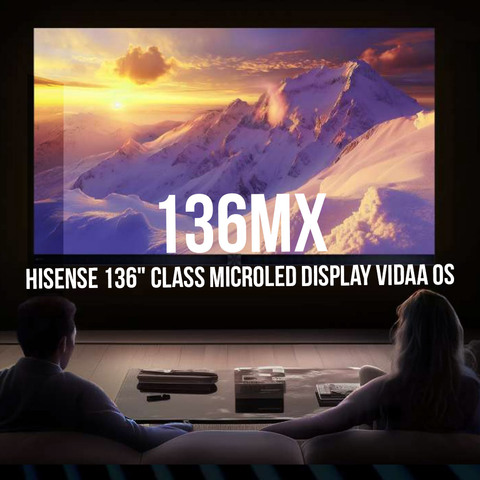 Телевизор Hisense 136" MicroLED 136MXQ