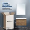 Aquanet 365913 Тумба с раковиной Nova Lite 2.0 100 R 2 ящ. цв. дуб рустикальный (365913)