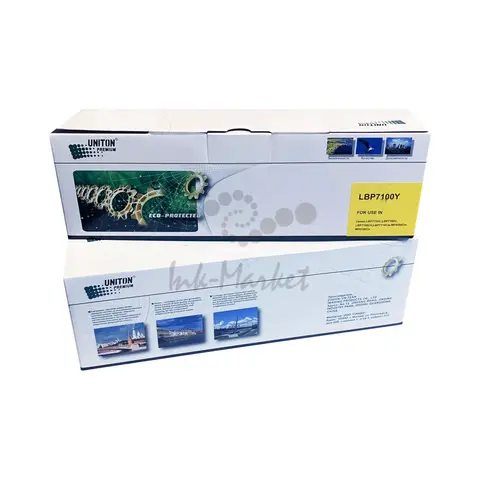 Совместимый картридж UNITON Premium Cartridge 731Y для CANON LBP-7100 желтый (1,5K) GREEN LINE (Eco Protected)