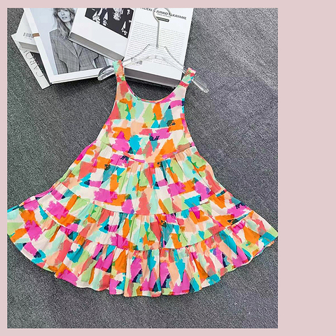 Сарафан девочке (7-12) 260410-S2145