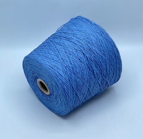 FBSILK, Seta bourette, 400м, 100%Буретный шелк, Голубой, 39461