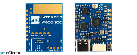 Приёмник Matek mR900-30C, mLRS (MAVLink) 900MHz, CAN Receiver