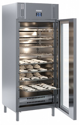 Холодильный шкаф с высоким контролем влажности Полюс Carboma Pro M700GN-1-G-HHC 0430 (сыр, мясо)