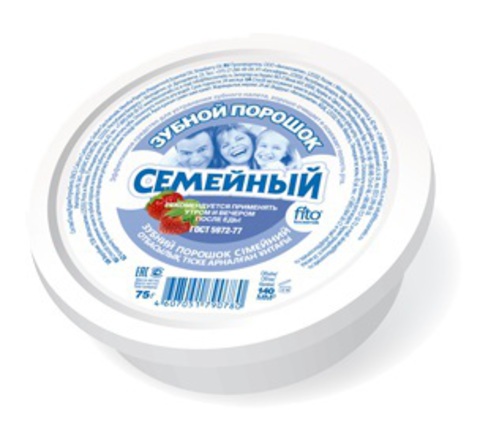 ФИТОкосметик Зубной порошок Семейный 75 г. ФИТОкосметик