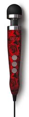 Жезловый вибратор Doxy Number 3 с розами - 28 см. - 
