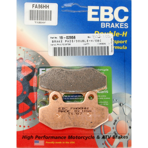 EBC FA86HH Brake pad (колодки тормозные)