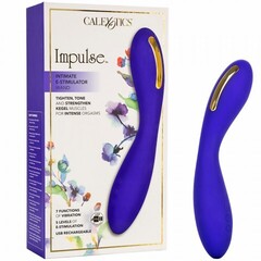 Вибромассажер с электростимуляцией Calexotics Impulse Intimate E-Stimulator Wand (21.5 x 3.75 см)