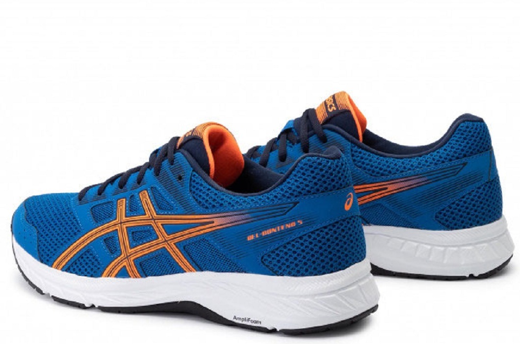 Asics trail bleu orange shop