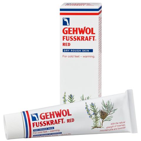 Бальзам Красный для сухой кожи GEHWOL Fusskraft Red, Dry Rough Skin, 75 мл.