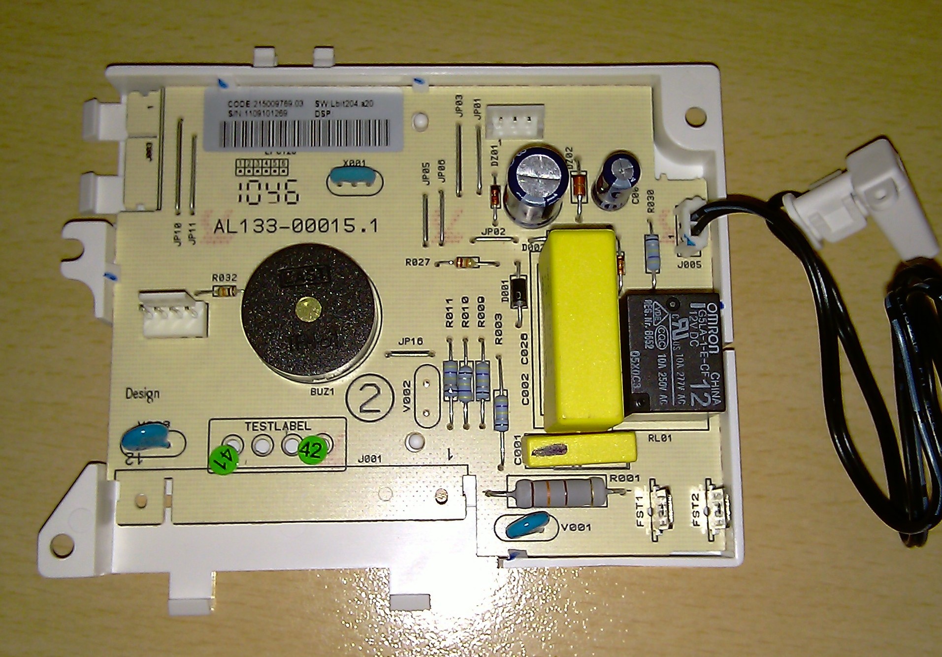 259737 Таймер (модуль, плата) для посудомоечной машины Indesit (Индезит)/  Ariston (Аристон) - 259737 купить Москва