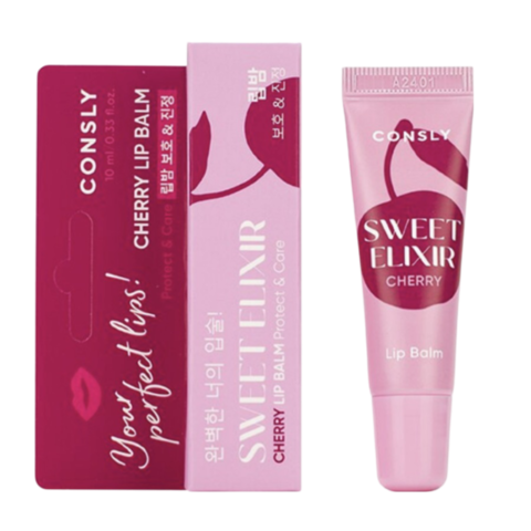 Consly Lip Sweet Elixir Бальзам для губ с экстрактом вишни