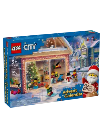 Конструктор City 60436 Новогодний адвент-календарь