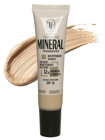 TF CTW25 Крем тон  MINERAL FOUNDATION, тон 52 Натуральный светлый/Light natural