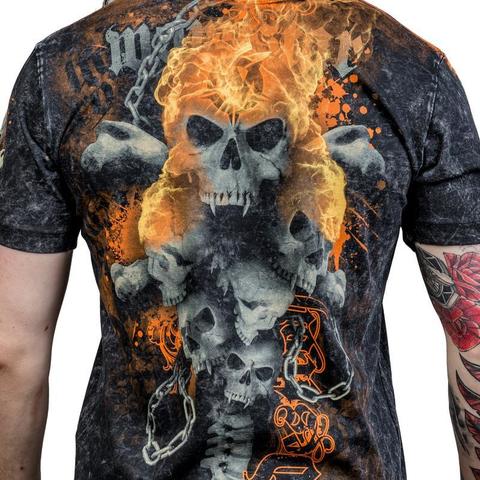 Wornstar | Футболка мужская DESTROY Tee W106 принт на спине