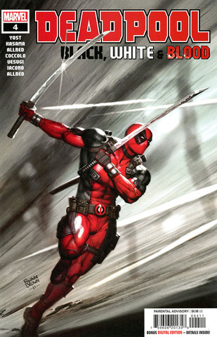Deadpool Black White & Blood #4 Cover A
