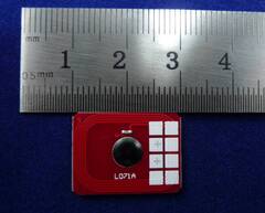 Чип для тонер-картриджа OKI C823. Цвет голубой. Ресурс 7K