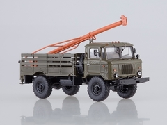 GAZ-66 Drilling machine BM-302 khaki-orange 1:43 Start Scale Models (SSM)