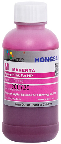 Чернила DCTec пигментные Z6 Magenta (пурпурный) 200 мл