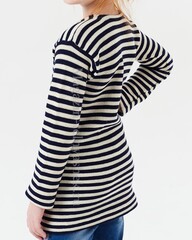 Тельник двойной вязки - магазин тельняшек.ру 8-800-700-93-18Тельняшка детская двойной вязки 100% хлопок в Магазине тельняшек