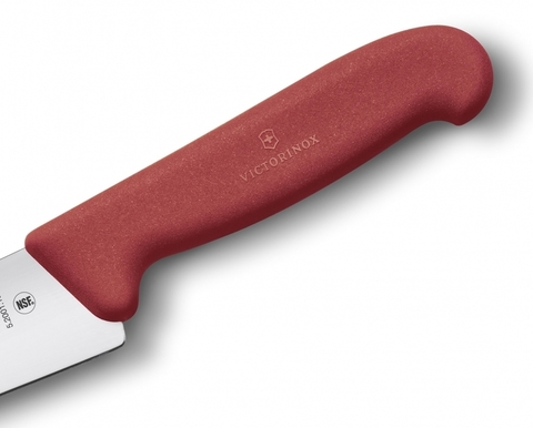 Нож Victorinox разделочный, лезвие 15 см, красный