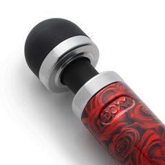 Жезловый вибратор Doxy Number 3 с розами - 28 см. - 