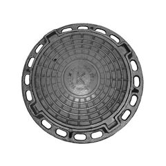 Люк чугунный Т (С250)-1-60 4-ушковый, нагрузка 250кН, h 120, Центролит