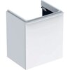 Шкафчик для раковины Geberit Smyle Square, с одной дверцей: B=53.6см, H=61.7см, T=43.3см, Белый / Высокоглянцевое покрытие