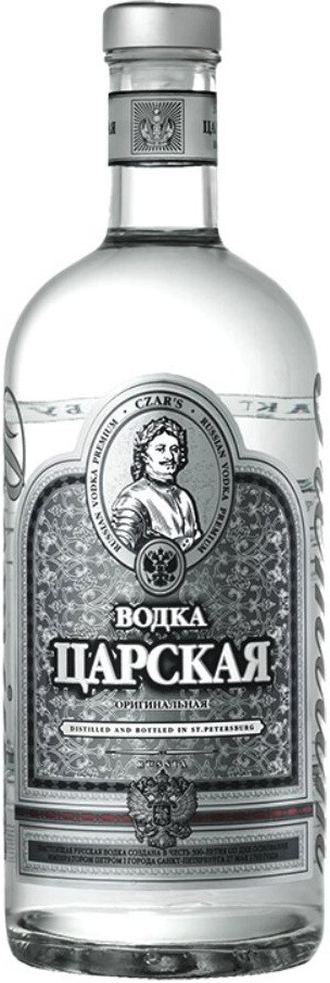 Водка Царская Оригинальная 0,5л (12)