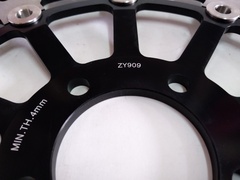 Диск тормозной передний на  KAWASAKI  ZX6R 600 /ZX9R 900 / ZX12R 1200  NINJA, ZEPHYR  750, GTR 1000, Z 1000 черный