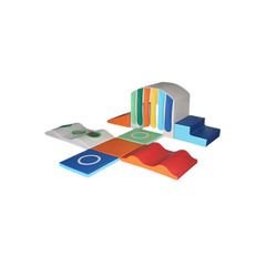 Трансформер «Зеркальный-5» 8 элементов