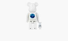Bearbrick Pil Chrome "100% and 400%"